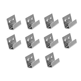 Heavy Duty Wall Hooks Stainless Steel Folding Hook Rope Picture Picture Frame Metal Hooks for Garage Kitchen Cellar Workshop Interior Distance 15 mm Pack of 10