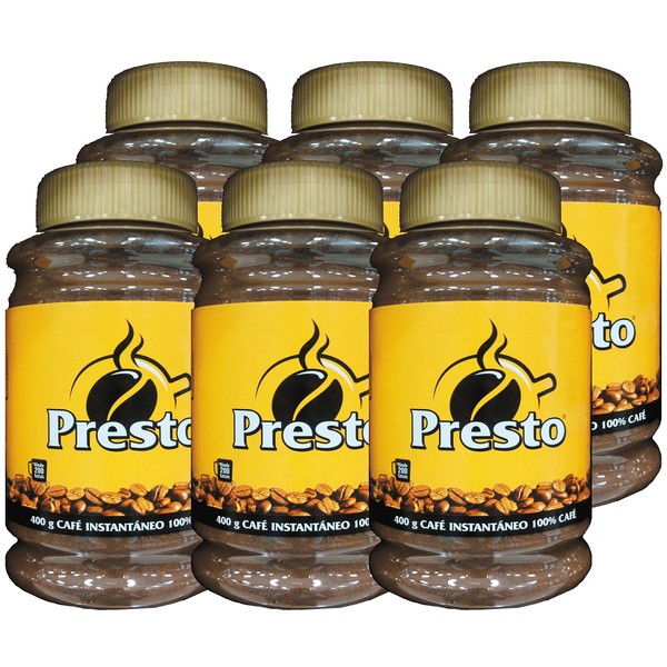 Cafe Presto Instantaneo - Instant Coffee (400g) 6 Pack