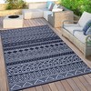 StarlightStroll Outdoor Rug 6x9 Outdoor Plastic Straw Rug Waterproof Patio