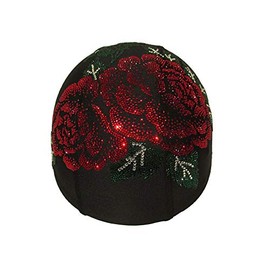Helmetra AX RED Rose Custom Helmet Cover