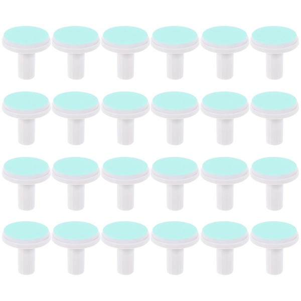 FOMIYES 24 Pcs Nail Polisher Replacement Head Baby Nail Care