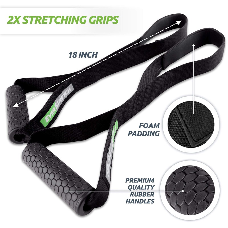 EverStretch Stretch Grip: Premium Stretch Equipment for Athletes, Flexibility Training