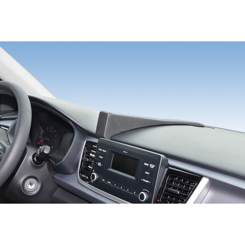 KUDA 6755 Halterung Kunstleder schwarz für Kia Rio (YB) ab