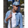 styleBREAKER Jeans Baseball Cap Unisex Denim Baseball Cap with Adjustable