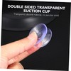 Outanaya 10pcs Clear PVC Plastic Suction Cups Glass Table Suction