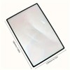 MANJIAMEI 3X Page Magnifying Sheet for Reading 2Pcs Flat Magnifier