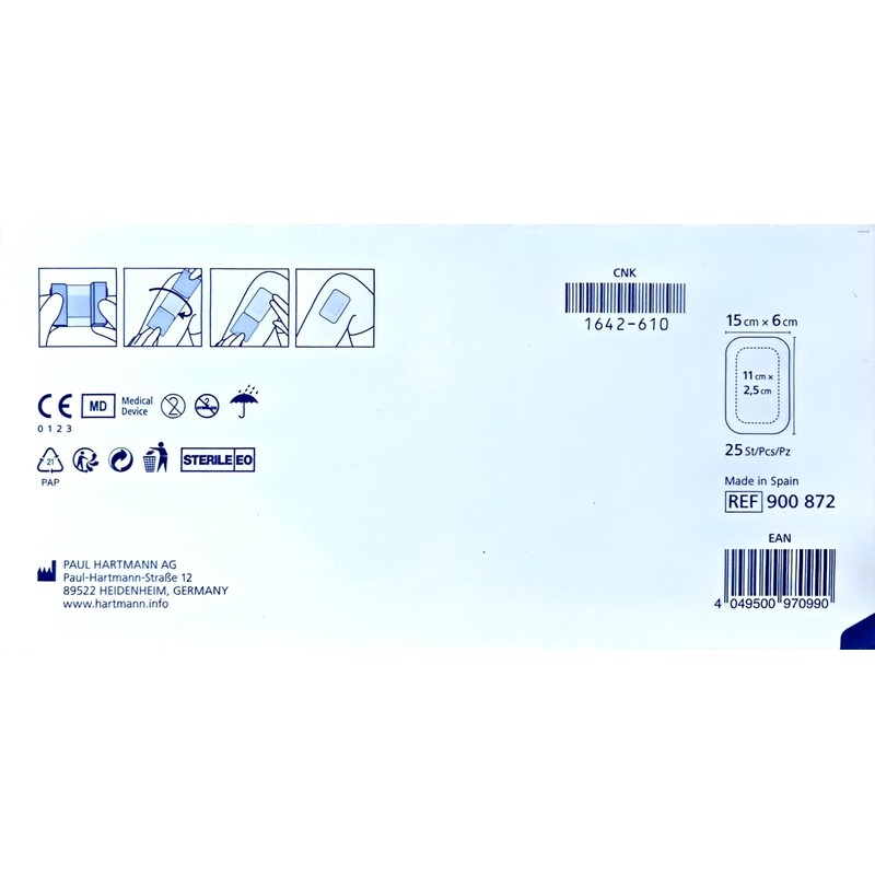 Cosmopor E - Steril Bandage 6x15 cm (25 pcs.)