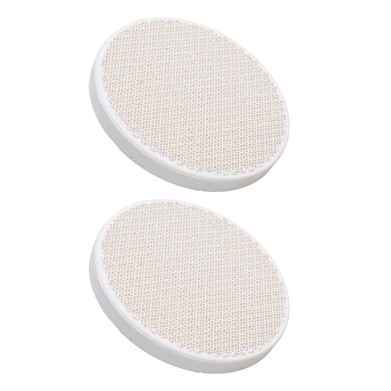 2PCS Round Welding Plate with Multiple Holes Quartz Welding Tile