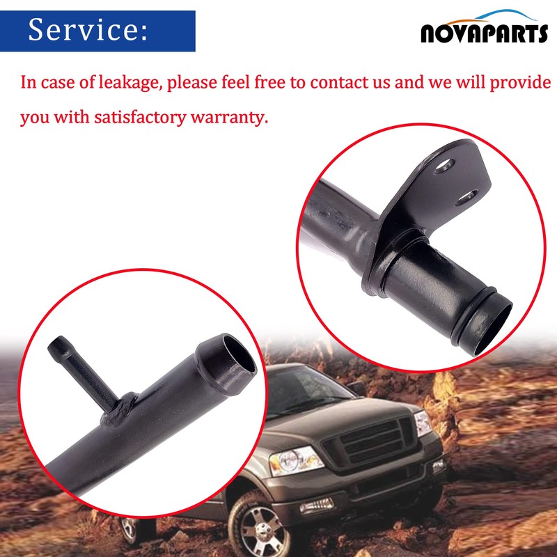 NOVAPARTS 1L3Z18663AB HVAC Heater Hose Pipe Assembly Engine Heater Hose