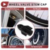 HEROFFIX 4 Pcs Rocket Style Tire Valve Stem Caps Decorative