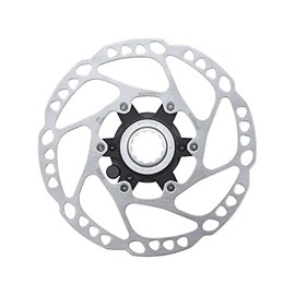SHIMANO Unisex - Adult RT-EM600 Brake Disc Silver 160mm