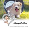 KoyeKei Dog Necklace for Women 925 Sterling Silver Dog with