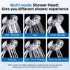 G-Promise Luxury Filtered Handheld Shower Head, 6 Spray Settings Shower