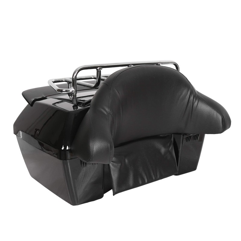 Universal Motorcycle Trunk Tour Pack Tail Box Luggage For Harley