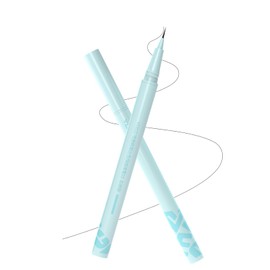 VEECCI Waterproof Liquid Eyeliner Pencil - Smudge-Proof, Long-Lasting Matte Eye Makeup with 0.005mm Precision Tip - Easy Application & Smooth Stroke for Beginners and Professionals (03Grey)