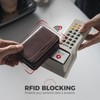 VULKIT Large Capacity Card Holder Wallet for Men, RFID Blocking