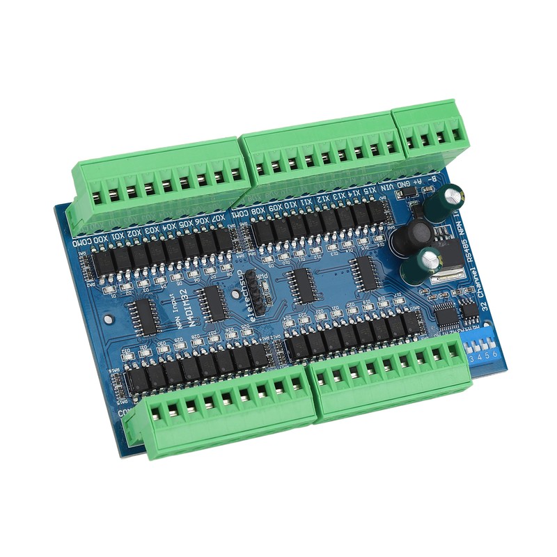 RS485 Input Controller 32 Channel DIN Rail Isolated PLC Switch