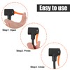 X AUTOHAUX 16cm Car Tire Air Hose Adapter Extension Quick