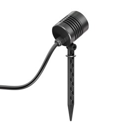 ledscom.de LED Garden Spotlight with Ground Spike for Outdoor Use, IP65, 4 W, 210 lm, 30°