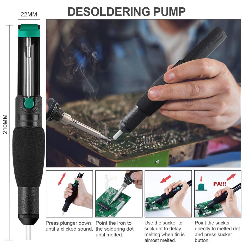 handskit Soldering Iron Kit, Soldering Iron, 60w 110v Soldering Equipment