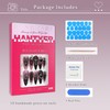 Hantyer Y2K Punk Press on Nails with Tools Kit, 10pcs