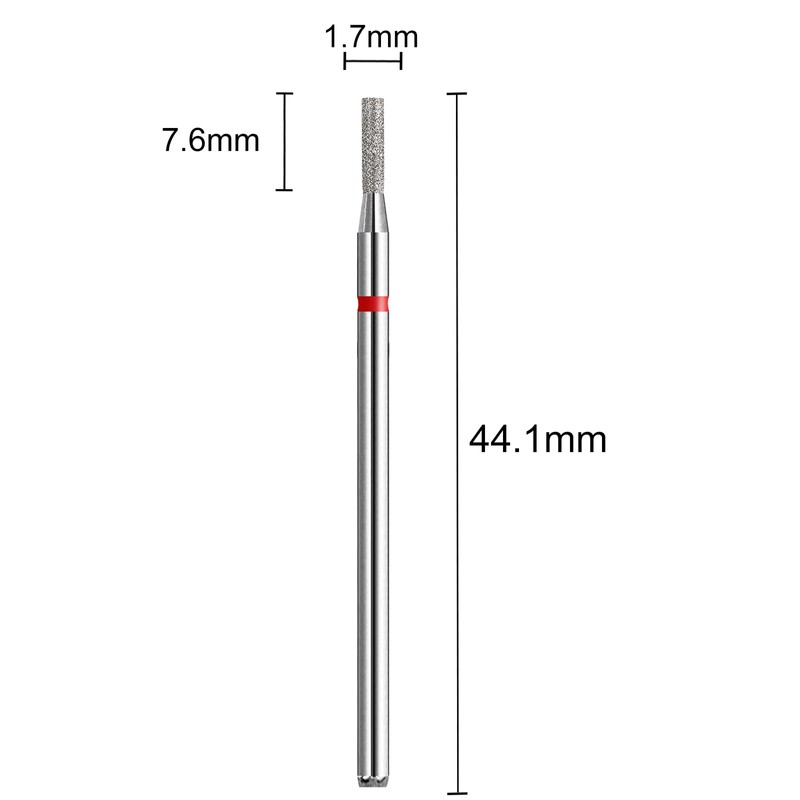 Acycoin2A 2Pcs Safety Cuticle Nail Drill Bits (Model C)
