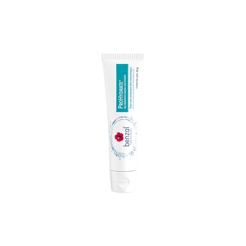 Benzal Gel Hidratante Íntimo Base Agua, Manzanilla y Aloe, 30g