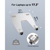 ergounion VESA Laptop Tray for Monitor Arm - 100x100mm VESA
