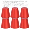 6PCS E14 Lamp Shade Fabric Lampshade Table Lamp Ceiling Lamp