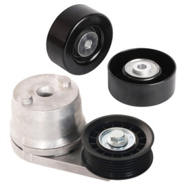 38172 Drive Belt Tensioner Kit Fit for Chevy Express 2500/3500 Fit for GMC Savana 2500/3500 2006-2009, Fit for Chevy Silverado 3500 Fit for GMC Sierra 3500 2002-2006, V8 6.6L, OE# 97288625, 36310