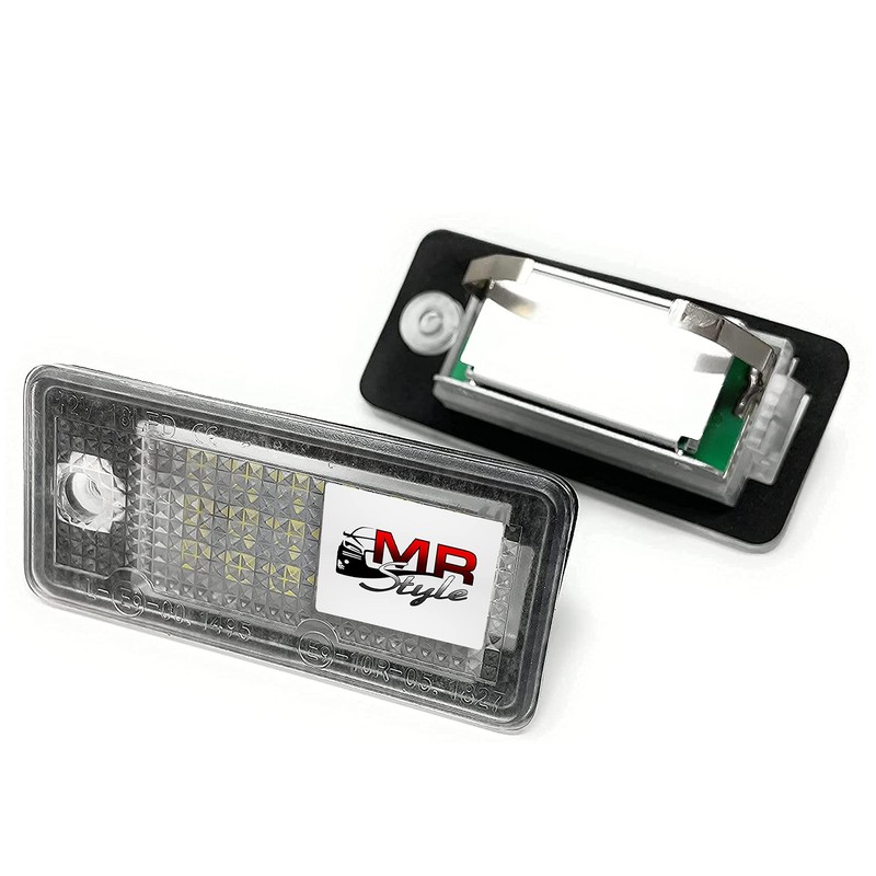 TOP LED license plate illumination