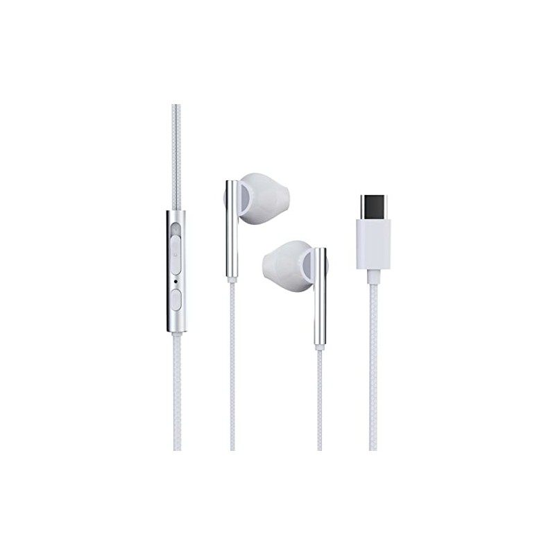 Trevi HMP 700C Mini Ergonomic Headphones Type-C Digital with Microphone