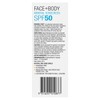 Invisible Zinc SPF50 Face and Body Sunscreen, 75g