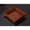 OARIE Jewelry Tray, Valet Tray PU Leather Catchall Tray for