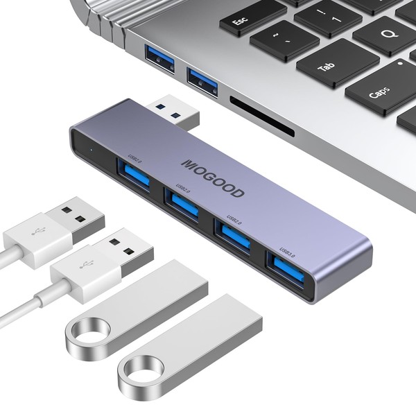 USB Hub for Laptop,MOGOOD USB Hub USB Splitter Ultra-Slim Data
