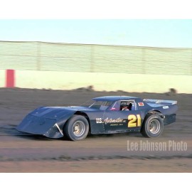 1982 Billy Moyer at Hawkeye Downs 4x6 print Dirt Late Model Racing - Free Ship