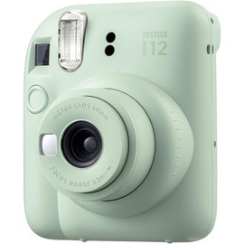 Mini 12 Instant Film Camera Mint Green, Mini Twin Pack Instant Film 40 Prints, Protective Case, Gift Bundle (Mint Green)