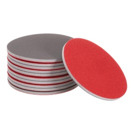 sourcing map 10pcs 1000 Grit Sanding Sponge 5 Inch Hook and Loop Sponge Sanding Disc for Orbital Sander, Wet/Dry Use Sponge Buffer for Car Wood Drywall Metal Furniture Polishing