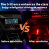 LED Car Interior Light, Touch Control USB Night Lamp, Retro