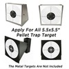 Atflbox 5.5 Inch BB Gun Target Papers for Pellet Trap