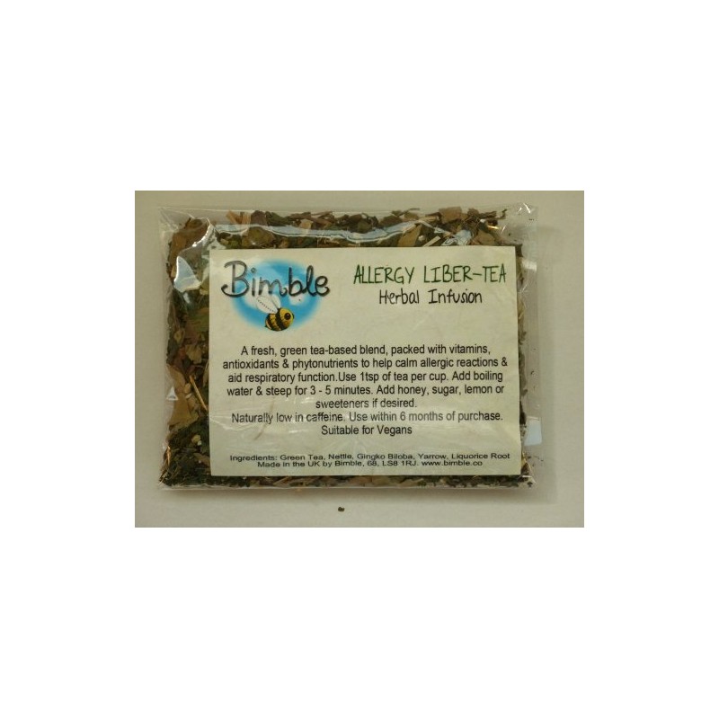 Bimble Allergy Liber-Tea Natural Antihistimine Herbal Tea 25g