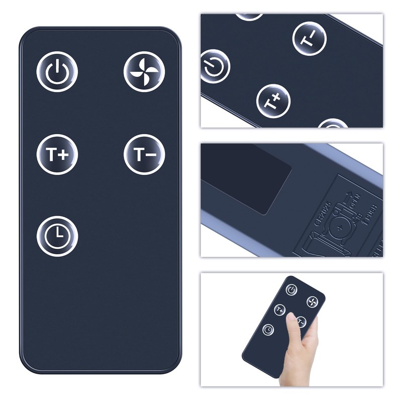 TCNOUMT Fan Heater Replacement Remote Control Compatible with Brandson CSL
