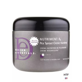 Design Essentials Nutriment RX Pea Sprout Creme Hairdress For Relaxed Hair 4 oz