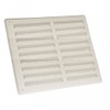 9" x 9" White Louvre Vent with Flyscreen - BM469F
