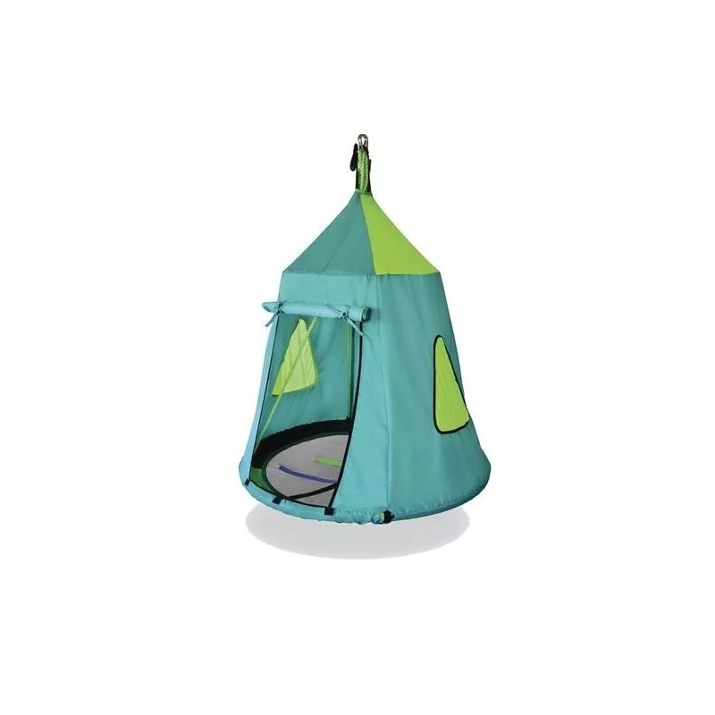 Slackers Teal Swing House Canopy Attachment Vented Mesh Top Outdoor
