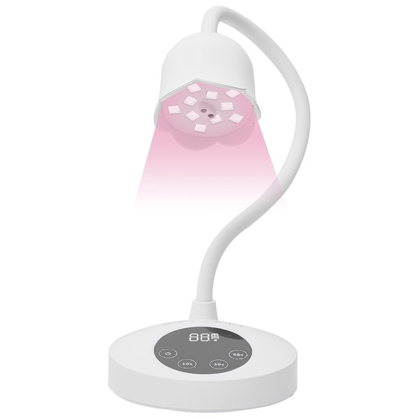 Makartt UV Nail Lamp Luminoza 10W Rechargeable LED Light with