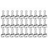 30Pcs Wire Binder Clips 2 Inch Hollow Out Strong Clamping