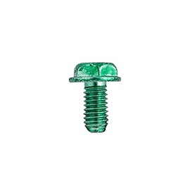 Gardner Bender GGS-1032HC Hex-Head Ground Screw, 10-32 x 3/8 inch, 100 Pk, Green