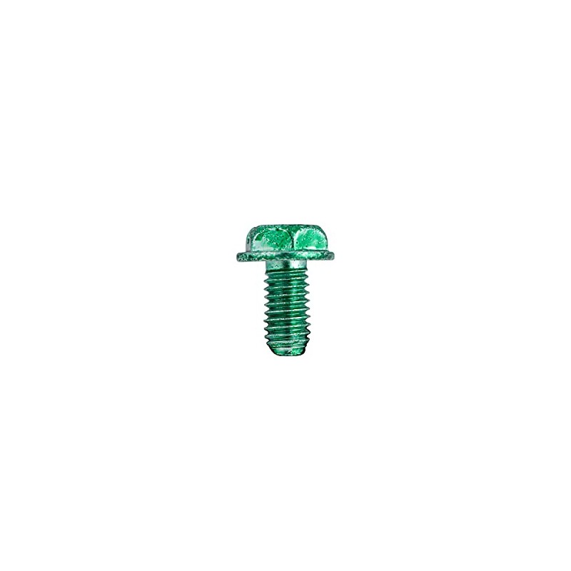 Gardner Bender GGS-1032HC Hex-Head Ground Screw, 10-32 x 3/8 inch,