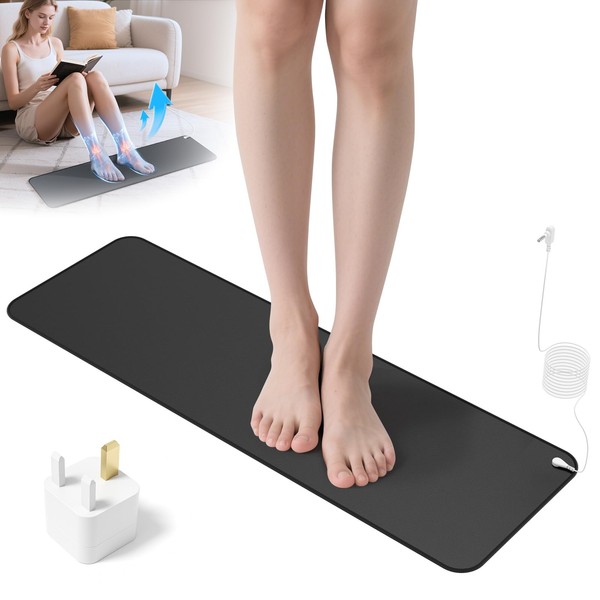 Grounding Mat, 30 x 100cm Earthing Mat for Better Sleep